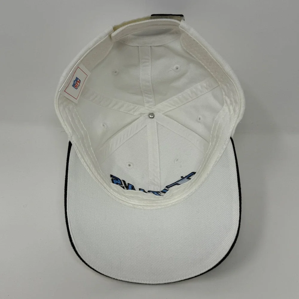 NFL Tennessee Titans White Baseball Cap Adjustable Hat Embroidered Cotton